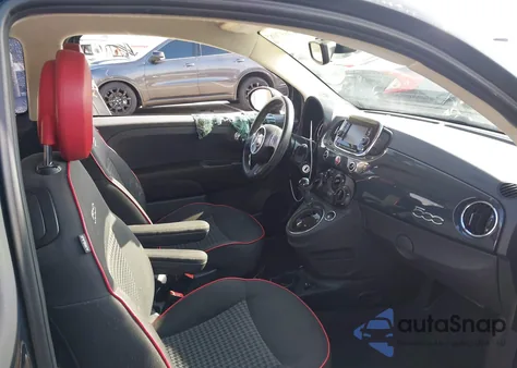 2017 Fiat 500 Pop from USA, damaged, VIN 3C3CFFKR3HT700124